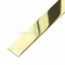 Профиль алюминиевый декоративный золото глянец