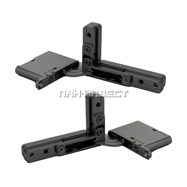 DTC | Петли D HINGE с доводчиком, 2шт (низ+верх), с заглушками ЧЕРНЫЕ DTC | Петли D HINGE с доводчиком, 2шт (низ+верх), с заглушками ЧЕРНЫЕ