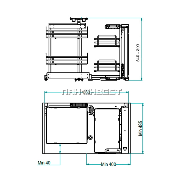 Kit 803b dxc схема монтажа